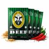 Divine Bovine Gourmet Beef Jerky Spicy Jalapeo Flavor - 4 Pack (3.25 oz Bags), Premium Steer Brisket, All-Natural Beef Jerky, No Artificial Preservatives view 1