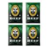 Divine Bovine Gourmet Beef Jerky Spicy Jalapeo Flavor - 4 Pack (3.25 oz Bags), Premium Steer Brisket, All-Natural Beef Jerky, No Artificial Preservatives view 2