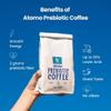 Atomo Prebiotic Coffee, Dark Roast Ground Coffee Low Acid Gut Health Coffee with 2g Prebiotic Fiber, Smooth Energy with No Jitters 12 oz Bag view 3
