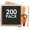 200 Cones Rolling Paper Natural Slow Burning Cones Rolling Paper 108mm King Size Rolling Papers Cones Rolling Papers