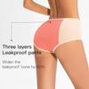 Leakproof Incontinence Panties for Women - Plus Size Leakproof Underwear, 3-Pack, Comfortable & Dist Protection for view 3