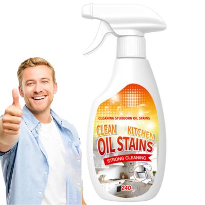 kunbry Fiell Clean Up Kitchen Oil Stains, Heavy Oil Cleaner Stain,Oil StainsClean Up Kitchen,Clean Up Kitchen Oil Stains Spray-Heavy Duty Degreaser & Foam (1pc)