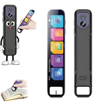 2026 AI Smart Pen - Professional Multi-Language Translator, Text-to-Speech Reader, Voice Recorder, 8GB Storage, Offline Dictionary - Ultimate Reading Tool for Students & Travelers (8+512)