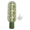 Explore Flavor Combinations Using the Handy Triple Balls Ice Cream For Mold Equipped with a Convenient Straw (green) view 1