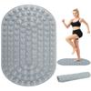 EaTubano Acupressure Foot Massage Mat - Portable Foldable Foot Massager Mat for Bathroom, Yoga, Outdoor Games, Office Standing Desk Pad, Relieve Foot Pain, Anti-Slip, 30 x 18 inch (Grey) view 1