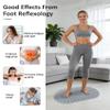 EaTubano Acupressure Foot Massage Mat - Portable Foldable Foot Massager Mat for Bathroom, Yoga, Outdoor Games, Office Standing Desk Pad, Relieve Foot Pain, Anti-Slip, 30 x 18 inch (Grey) view 4