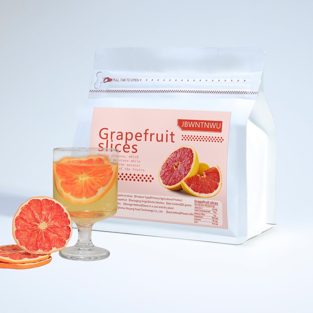 Dehydrated Grapefruit Slices Dried Grapefruit Slices For Cocktails Fruit Tea Baking Slow Cookers Potpourri Candle Festival Decoration 100% Natural No Sugar Added Gluten Free No Sulphur 3oz/85g