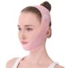 2-in-1 Sleep Tool: Collagen Face Sculpt Wrap & Anti Snoring Chin Strap, Breathable Jawline Firming & Snore Stopper for Night Use, Washable Skin-Friendly Dual-Function Device (Pink) view 1