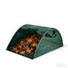 100L Leaf Bags Foldable Garden Waste Collection Bag, Thickened Plastic Leaf Bag with Reinforced Double Handles, Lawn & Leaf Bags for Leaves, Grass Clippings, Weeds & Outdoor Storage