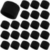 Machify Black Terry Cloth Wristbands, 72 Pcs, 3.1 X 2 in Sports Sweatbands for Basketball, Workout, Gym, Athletic Wrist Support view 1