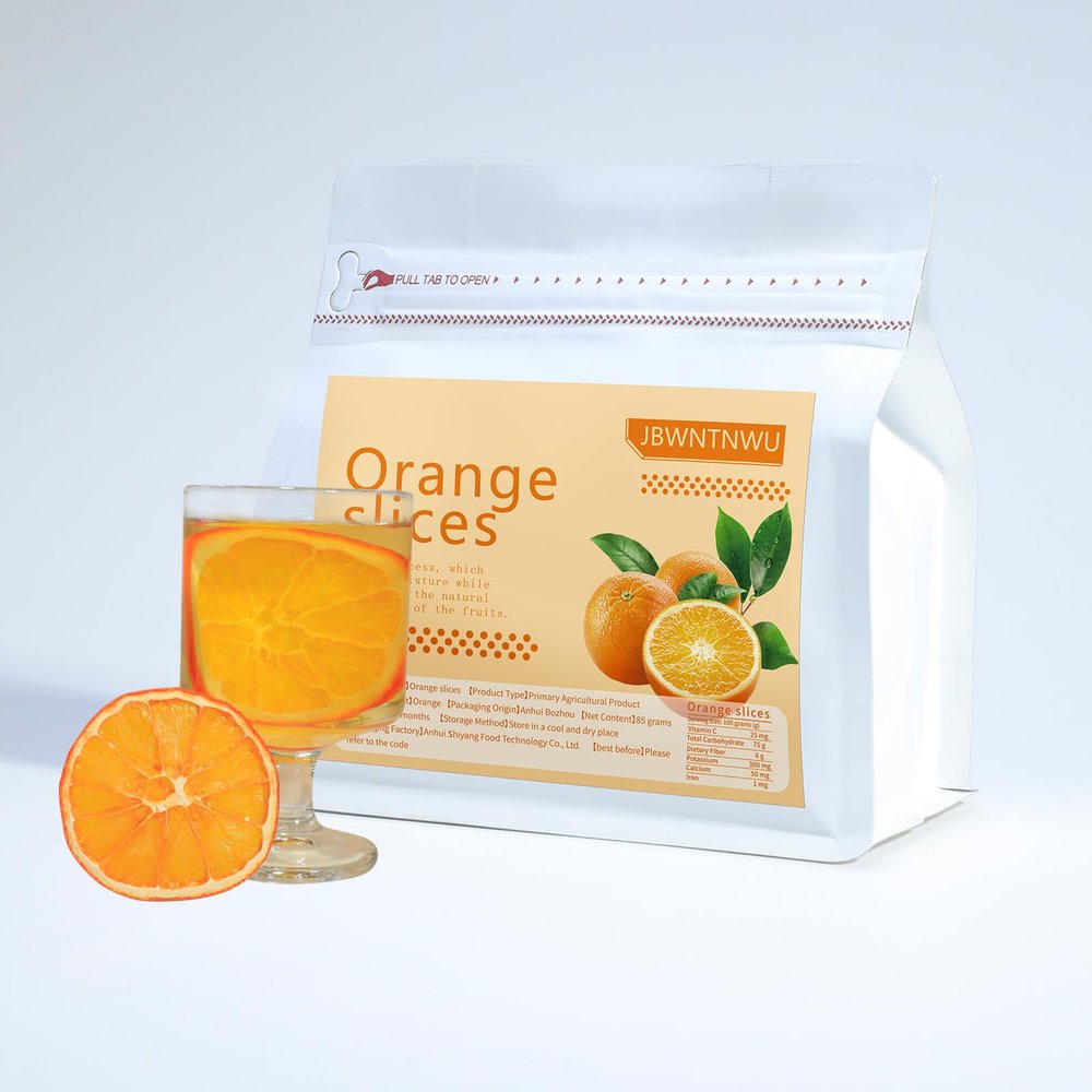 Dried Orange Slices Dehydrated Orange Slices Citrus Wheels For Cocktails Baking Slow Cookers Fruit Tea Festival Decoration Potpourri Candle 100% Natural Gluten Free No Sulphur 8.82oz/250g
