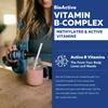 BioActive Vitamin B Complex - Blood Stream Ready, Methylated B Complex - Featuring Methylfolate, 3 BioActive Forms of B12, BenfoPure B1 & Pantesin B5 - 12 B Vitamins in Clinical Doses - Liquid 8 oz view 2