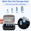 3/5/10ML Peptide Case 15-Slot Peptide Organizer with Mesh Pocket, Fits 3ml 5ml and 10ml Vials Bottles, Peptide Storage Case for Fridge (Bag Only) view 2