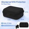 3/5/10ML Peptide Case 15-Slot Peptide Organizer with Mesh Pocket, Fits 3ml 5ml and 10ml Vials Bottles, Peptide Storage Case for Fridge (Bag Only) view 4