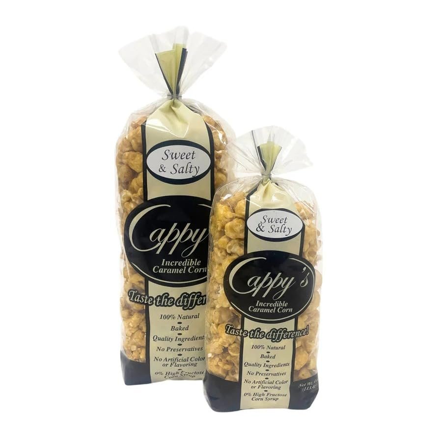 Cappys Caramel Corn 8 oz in Sweet & Salty Flavors