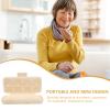 TEHAUX Portable Small Pill Organizer Medicine Travel Case 8-Compartment Cream White Weekly Compact Organizer for Seniors and Daily Use view 3