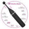Women's Handheld Full-Body Massager - Precise Point Massage with Multiple Interchangeable Heads to Promote Blood Circulation(Type 2-Purple) view 2