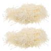 BAZEITFLOW Shredded Tissue Paper Filler 100g Pack X4, Raffia Grass Crinkle Cut Paper for Box Filling, Packaging Basket Stuffing, Wrapping Decoration for Party Favor and Holiday view 1