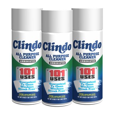 Gold Eagle Clindo Window Cleaner Spray, 19 oz, 3-Pack
