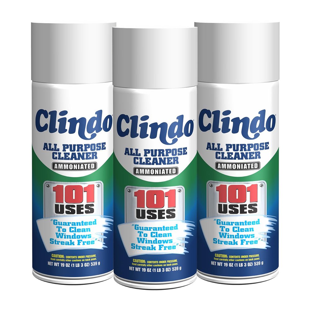 Gold Eagle Clindo Window Cleaner Spray, 19 oz, 3-Pack
