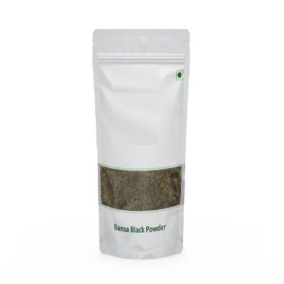 Adusa B'lack Powd.er - 1.76Ounce | 50 Gram - Bansa Black Po.wder - Bansa Black - Malabar Nut Leaf Powd.er