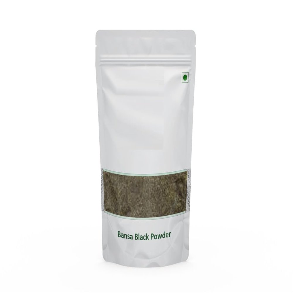 Adusa B'lack Powd.er - 1.76Ounce | 50 Gram - Bansa Black Po.wder - Bansa Black - Malabar Nut Leaf Powd.er