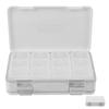ARTIBETTER 7-Day Large Capacity Pill Organizer Box with Dual-Layer Sealed Compartments, Portable Weekly Medication Dispenser for Morning, Noon, and Night Doses, Travel-Friendly Medicine view 1