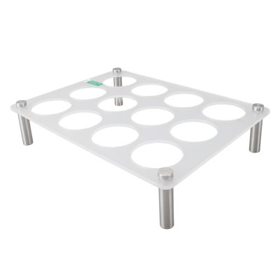 Hamwesh Coffee Pod Organizer, Holder, 12 Capsules Storage, Easy Installation, Stylish Design, Versatile Use for Home Kitchen Office, with Acrylic Material