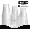 Party Solids 18 Oz Clear Plastic Cups For Party Supplies 600 Pack | Clear Large Plastic Cups Bulk | Disposable Drinkware For Parties, Events & Everyday view 4