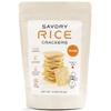 Nogi Savory Rice Crackers Gluten-Free Rice Bran Crackers | Plant-Based, Dairy-Free & Egg-Free Snack view 1