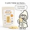 Nogi Savory Rice Crackers Gluten-Free Rice Bran Crackers | Plant-Based, Dairy-Free & Egg-Free Snack view 4