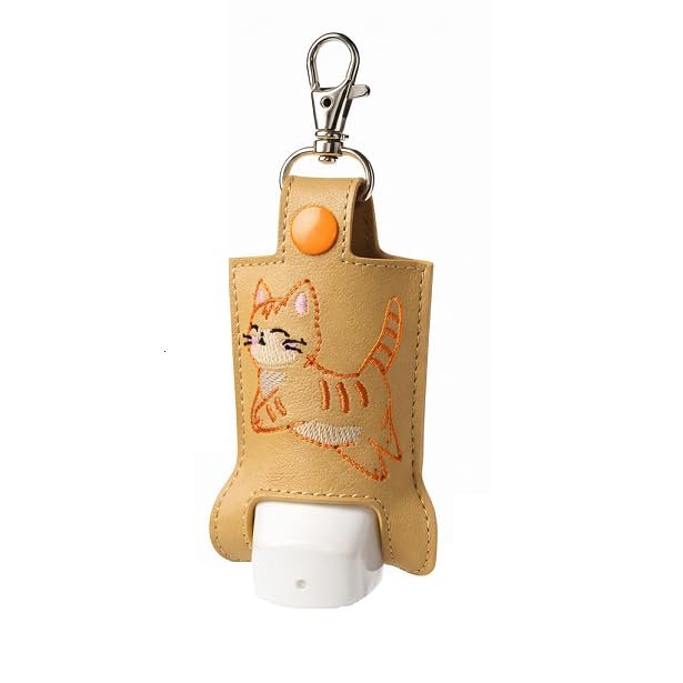 Frolicking Kitty Inhaler Holder Key Fob