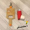 Frolicking Kitty Inhaler Holder Key Fob view 2