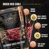 5Senses Kashmir Dried Red Chili | Chile Rojo Seco De Cashmira | MARCHWAGAN MELODY | Single Origin Sikkim Spices, Non-GMO, Gourmet Spice Whole Chilies from the Valleys of Kashmir, Vibrant Ruby Red Hue & Mild Heat (100g/3.5oz) view 3