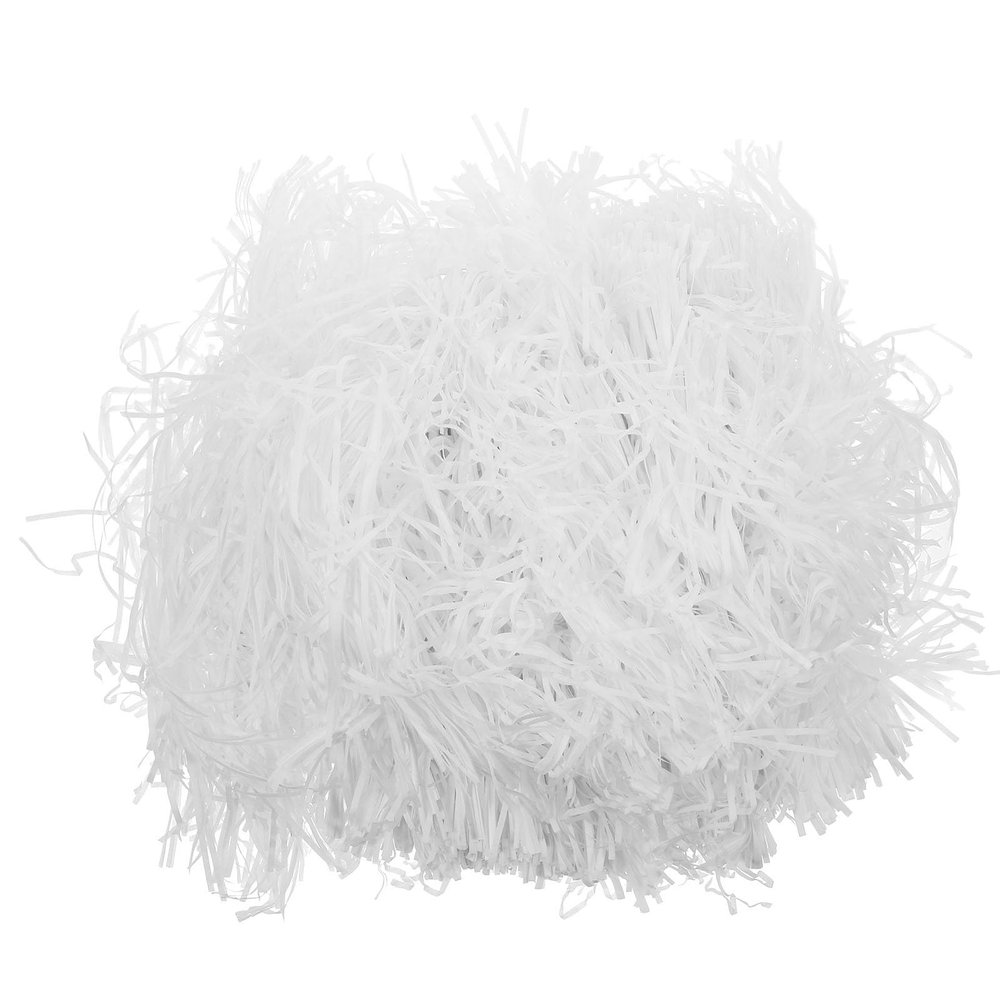 SHERCHPRY Shredded Tissue Paper Filler 500g White Crinkle Cut Paper Shred for Box Packing Basket Supplies Wedding Party Decoration
