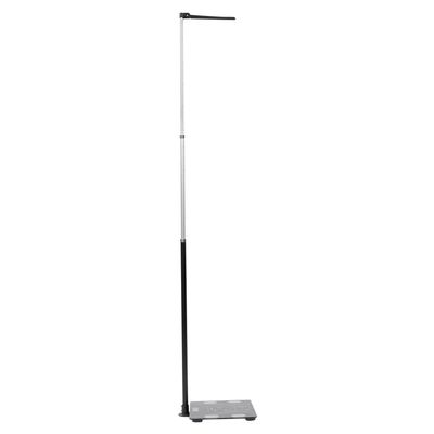 2 in 1 Height and Weight Scale/Medical Weight Scale Platform with Height Rod - Black