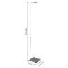 2 in 1 Height and Weight Scale/Medical Weight Scale Platform with Height Rod - Black view 2