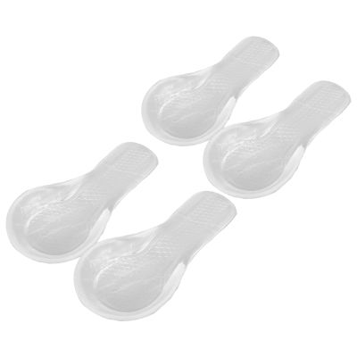 Beaupretty Gel Heel Cushions for Shoes, Self-Adhesive Honeycomb Anti-Slip Heel Pads, Soft 3D Gel Inserts for Men and Womens Large Size Shoes, Cushioning Foot Protectors for Sports and Daily