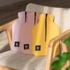2.0L Fashy Hot Water Bottle with Barker Textiles 100% Wool Cover (Pink) Hot Water Bag with Zipper Cover view 4