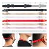 Face Mask Holder 60 Pieces of Mask Extension Straps, Adjustment Artifact Elastic Bands(Black) view 3