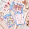 Funfery 100 Pcs Resealable Clear Holographic Bags,Smell Proof,5.1x8.3in view 2