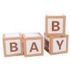 4pcs 11.81in Bear Themed Balloon Boxes, Gender Reveal Party Decorations with B A B Y Letters, Reusable Paperboard Centerpiece for Birthday and Baby Shower view 3