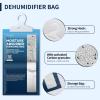 Moisture Absorbers Packets 10 Pack, Dehumidifier Bags for Closet, Unscented Hanging Humidity Absorber with Activated Charcoal in Wardrobes, Bedrooms, Bathrooms view 4