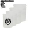 200PCS Custom Logo Kraft Sample Mylar Pouch,Heat Sealed Packaging Bag,Smell-proof Storage Bag for Food (White, 8 * 12CM/3.2"*4.7"-200PCS-One Color One Side Print) view 2
