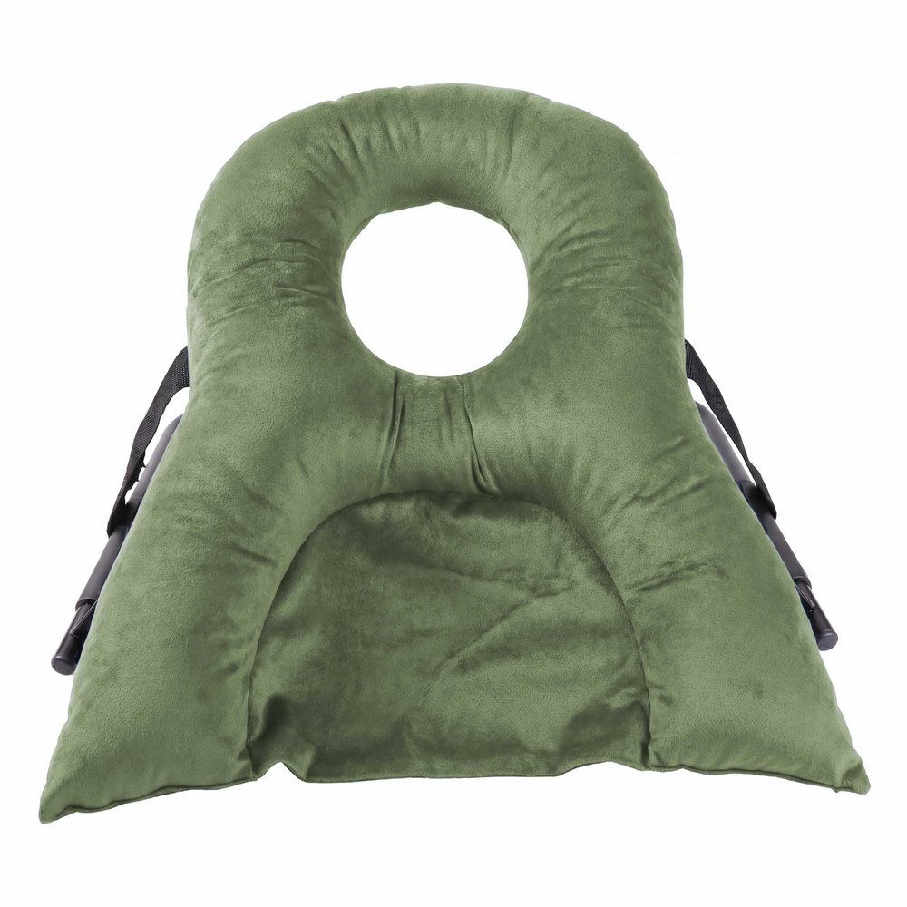 JIADEXIN Face Down Pillow Adjustable Stomach Sleeping Pillow for Recovery After Eye Surgery BBL,Green