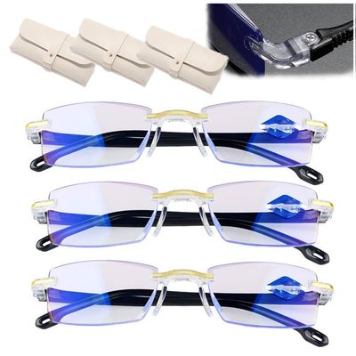 2026 New Auto Focus Glasses Self Adjusting, Intelligent Dual Focus Glasses, Precision Vision Aid Tool, For Women Men (3pcs,200)