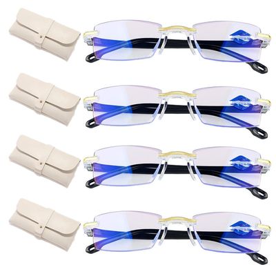 2026 New Auto Focus Glasses Self Adjusting, Intelligent Dual Focus Glasses, Precision Vision Aid Tool, For Women Men (4pcs,100)