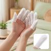 100 PCS Cotton Finger Cots, Cloth Finger Sleeves Breathable Fingers Covers Fingertips Protective Cover Thumb Protector for Fingers Tips view 2