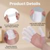100 PCS Cotton Finger Cots, Cloth Finger Sleeves Breathable Fingers Covers Fingertips Protective Cover Thumb Protector for Fingers Tips view 3