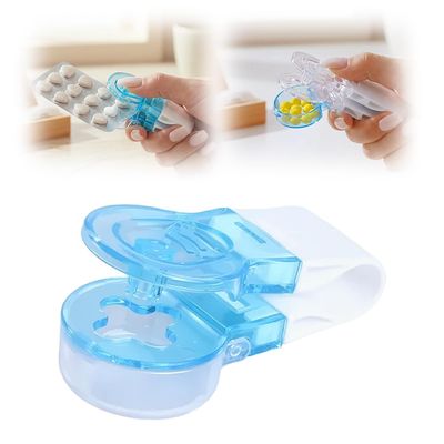 Portable Pill Taker Household Gadgets,Pill Popper for Blister Packs,Portable Travel Tablet Dispenser Pills Tool for Elderly,Travel Pill Opener Popper Assistance Tool (1PC)